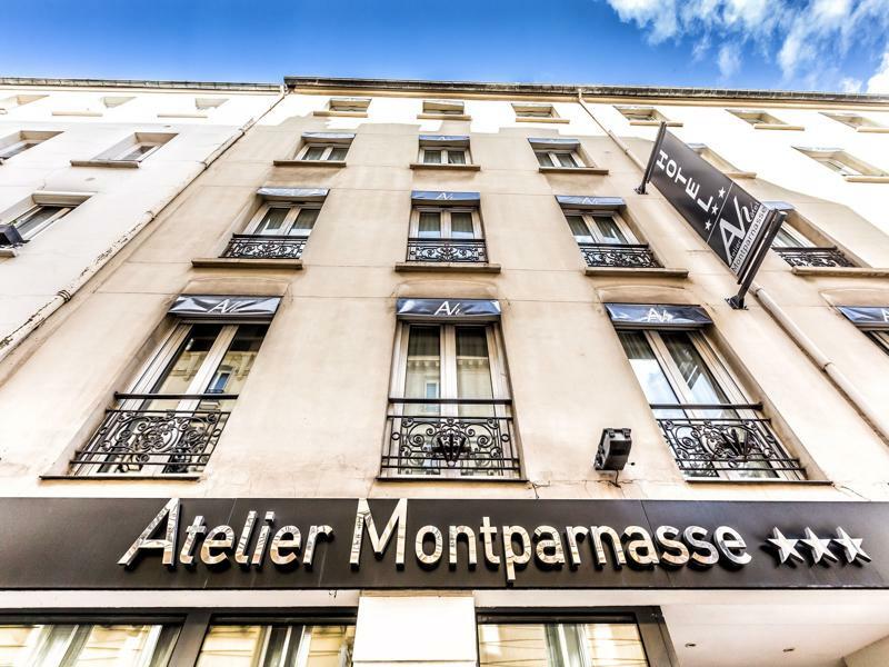 Atelier Montparnasse Hotel Paris Eksteriør bilde